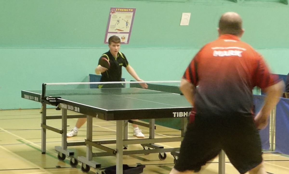 Bury St Edmunds TT League Annual Championships semi-final. Luke Davies-Stokes vs Mark James